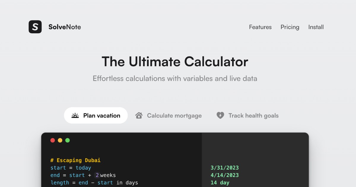Introducing SolveNote - The Ultimate Calculator App to Boost Your Productivity
